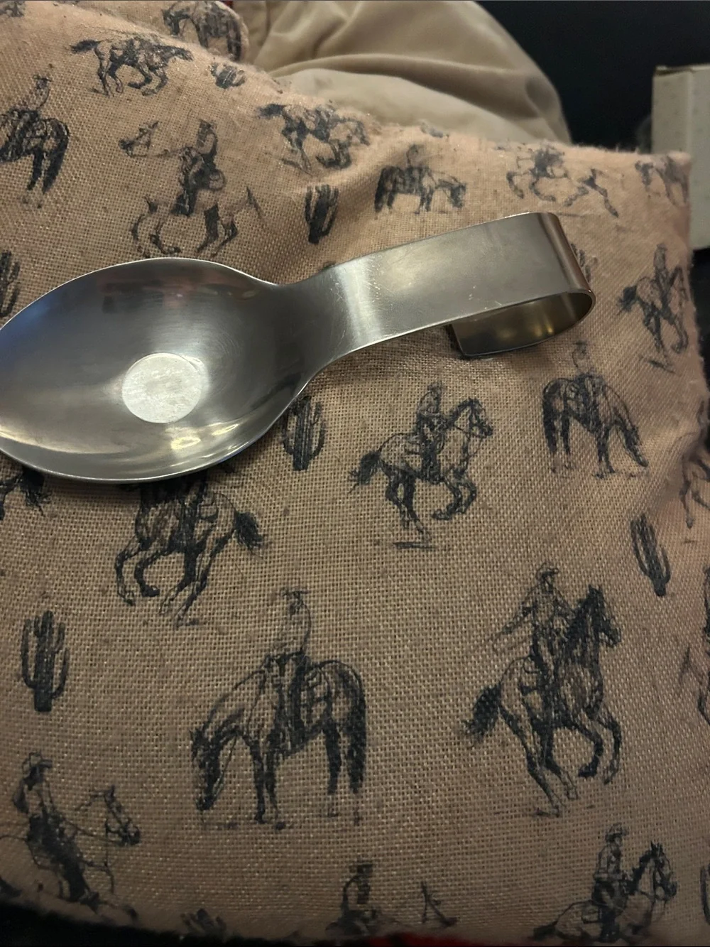Stainless Steel Spoon Rest - Silver Amco Rust proof